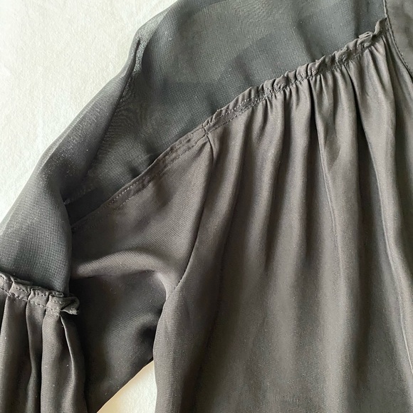 Reneè C. Black Blouse - Picture 3 of 4